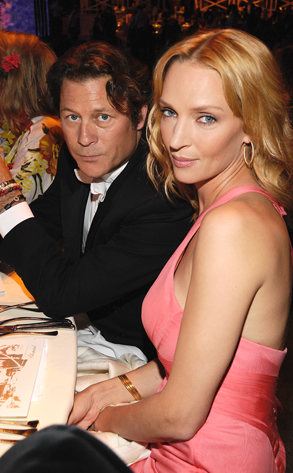 Arpad Busson, Uma Thurman Arpad Busson, Uma Thurman